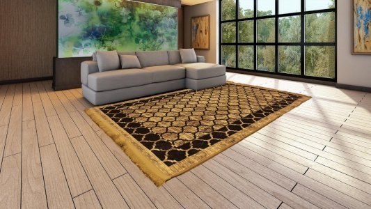 Burgandy Turkish Rug 