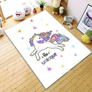 Children's bedroom set 7 pcs modern style "Unicorn"